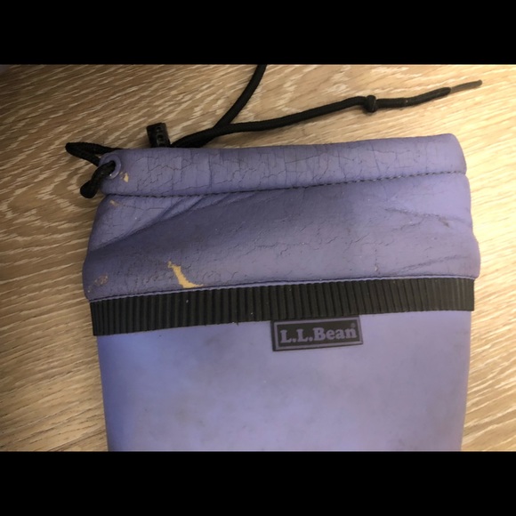 L l bean spring rubber rain boots size 3 - Picture 7 of 9